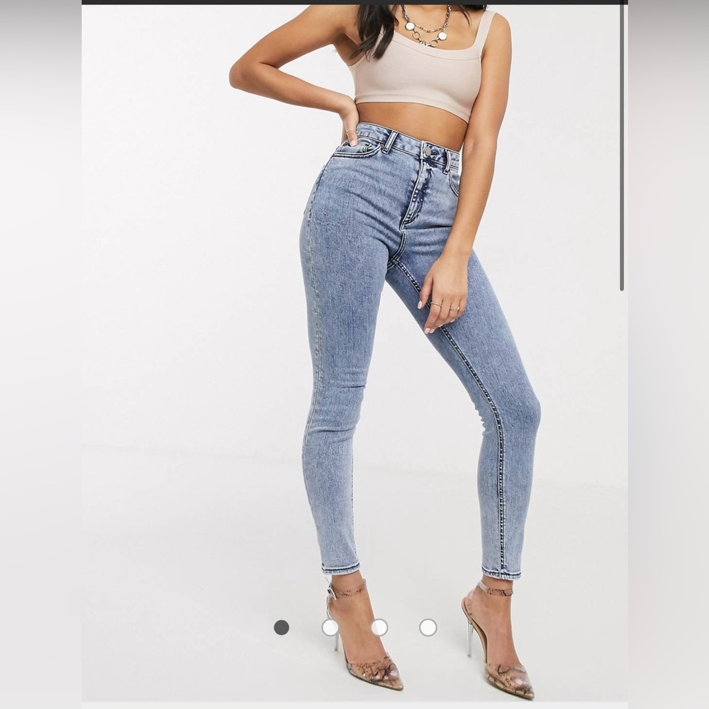 NWT ACID WASH DENIM - Picture 2 of 7